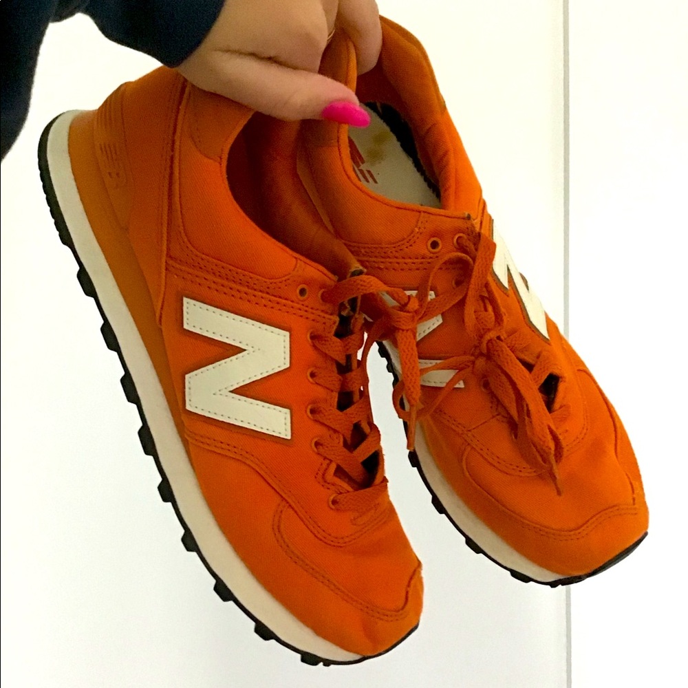 Orange New Balance Women’s Sneakers